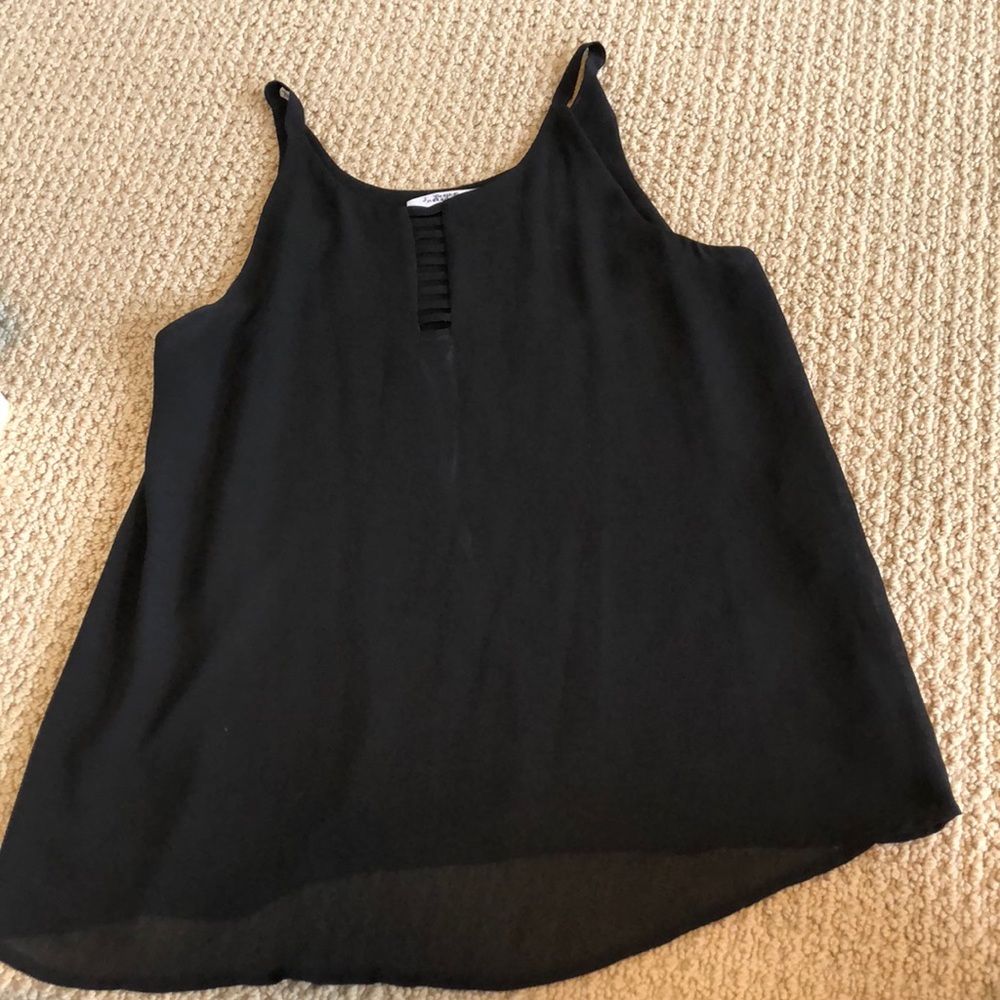Black Naked Zebra Chiffon Shirt